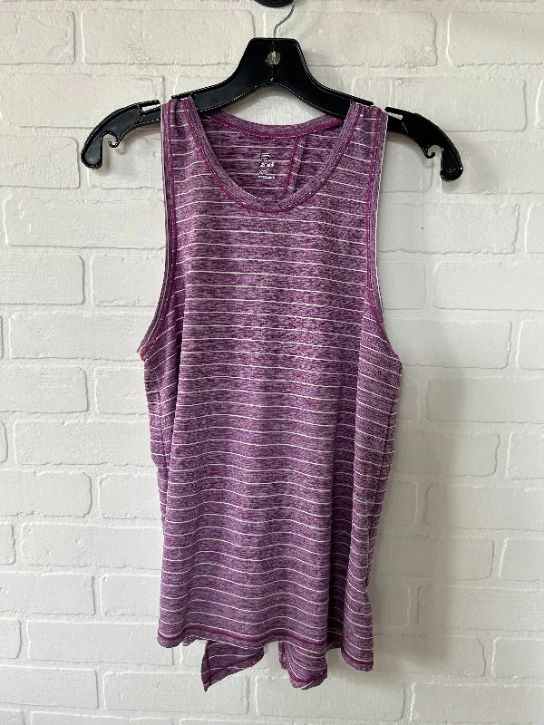 Purple Athletic Tank Top Gapfit, Size Xs Tailored