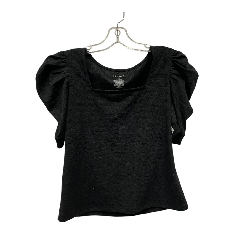 Top Ss By Nine West In Black, Size:M Stylish Men's Tropical 