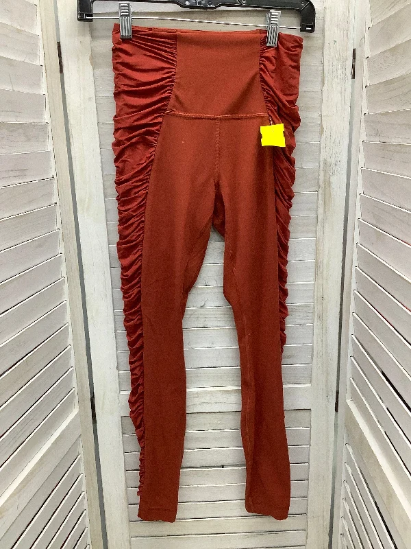 Athletic Leggings By Lululemon In Orange, Size: 6 Modern Men's Tech