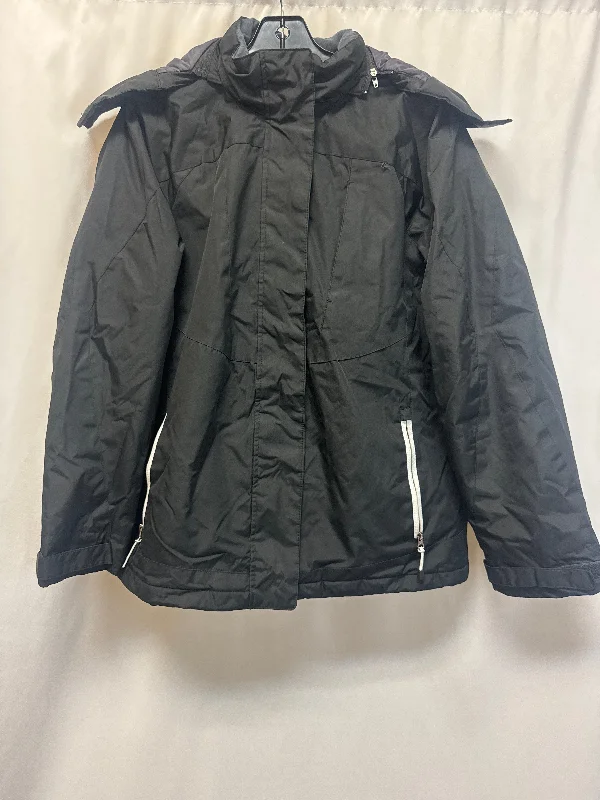 Coat Puffer & Quilted By St Johns Bay In Black, Size: L Laid