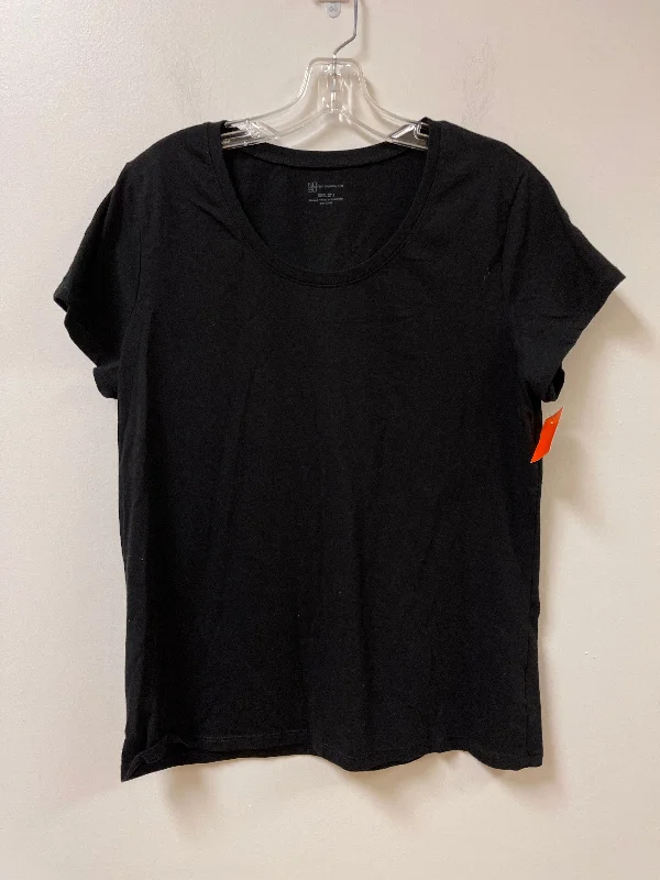 Top Short Sleeve Basic By No Boundaries In Black, Size: 2x Artistic Men's Hand