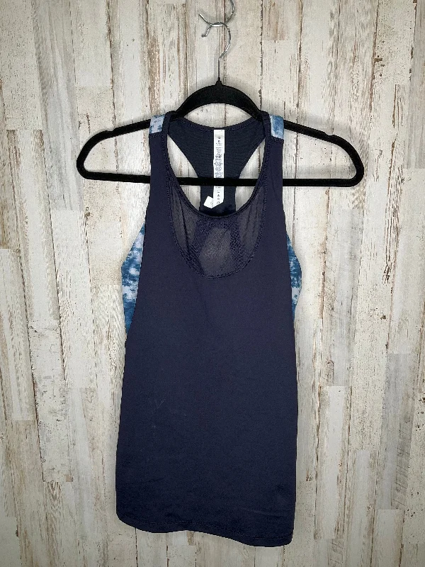 Blue & White Athletic Tank Top Lululemon, Size 12 Monochromatic All