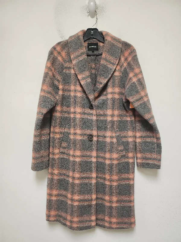 Coat Other By Express In Plaid Pattern, Size: Xs Classic Men's Pin