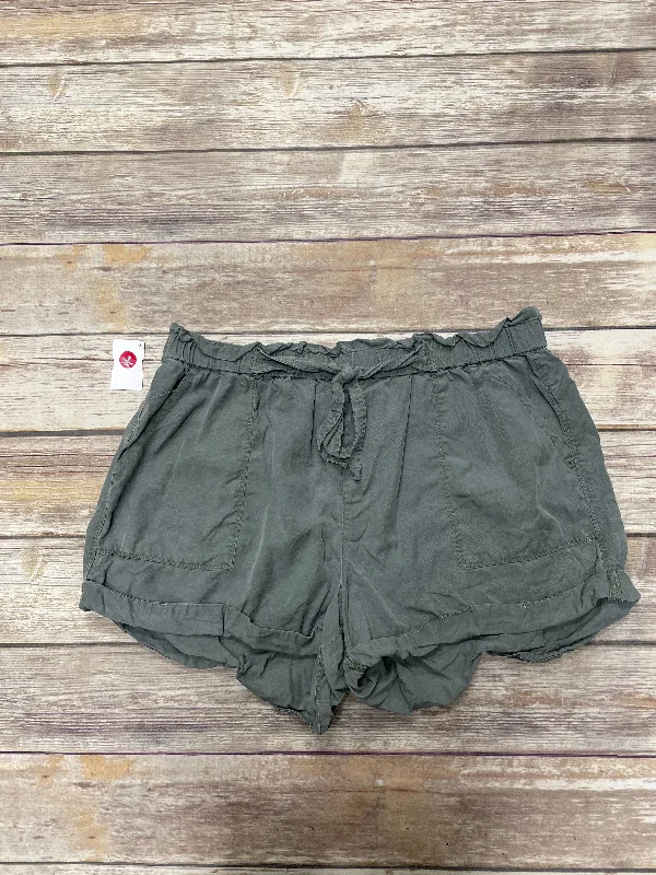 Shorts By Aerie In Green, Size: Xl Trendy Men's Oversized