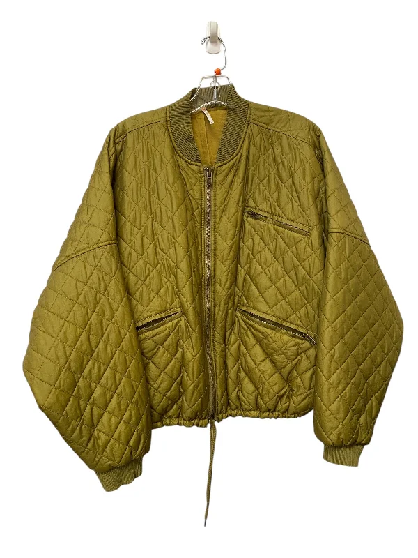Jacket Puffer & Quilted By Free People  Size: M Refined Men's Velvet