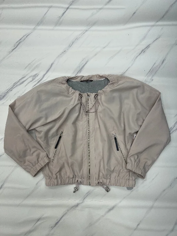 Athletic Jacket By Athleta In Beige, Size: S Refined Men's European