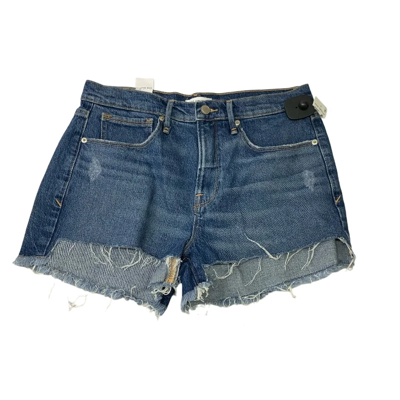 Shorts Designer By Good American In Blue Denim, Size: 4 Sophisticated Men's 