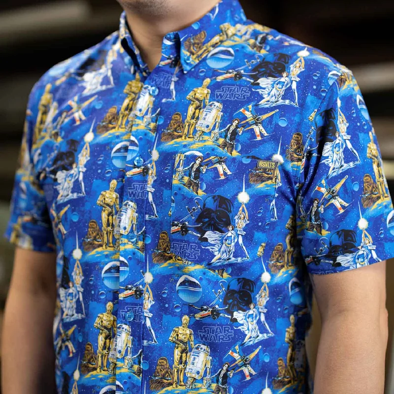 Star Wars™ "Luke Sleepwalker" – KUNUFLEX Short Sleeve Shirt Classic Men's Pin