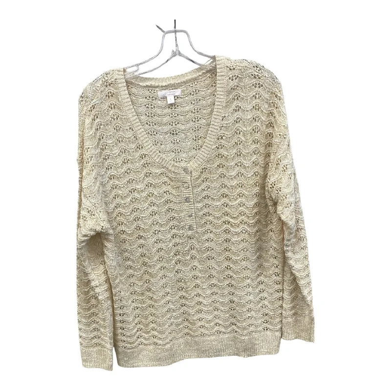 Sweater By Lc Lauren Conrad In Beige, Size:L Lumberjack