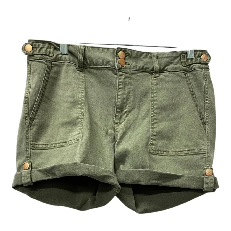Shorts By Bke In Green, Size:10 Earthy Men's Hemp