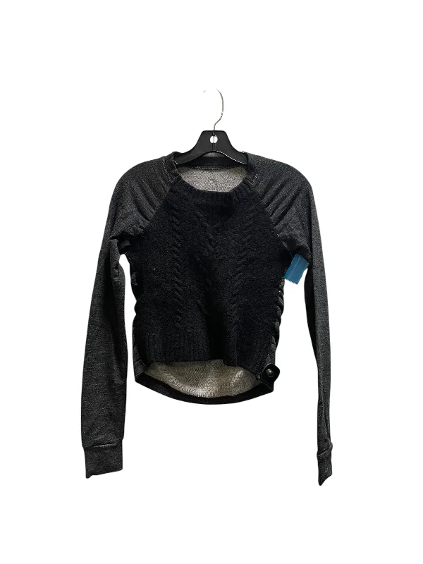 Athletic Top Long Sleeve Crewneck By Lululemon In Black, Size: 6 Youthful Men's Anime