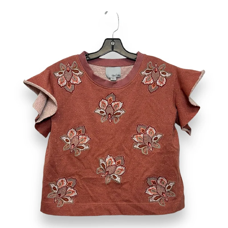 Top Short Sleeve By Clothes Mentor In Floral Print, Size: S Youthful Men's Pop