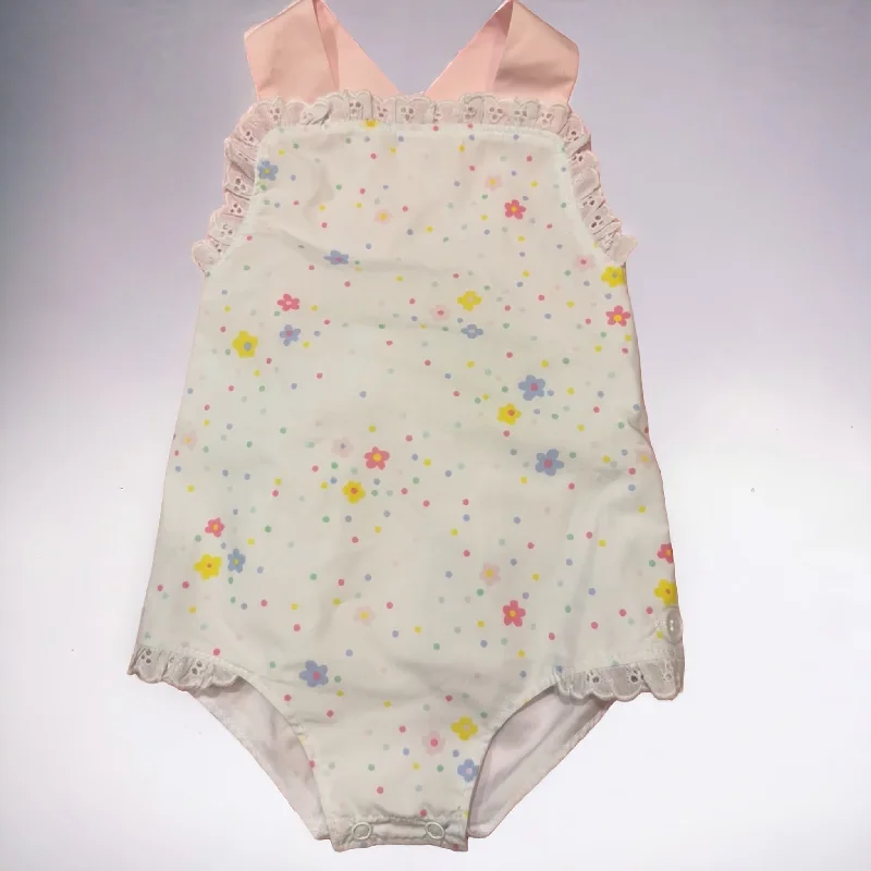 Sisi Sunsuit in Floral Refined Men's Velvet