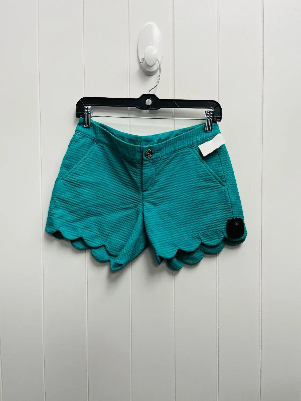 Shorts By Lilly Pulitzer In Green, Size: 00 Artistic Men's Hand