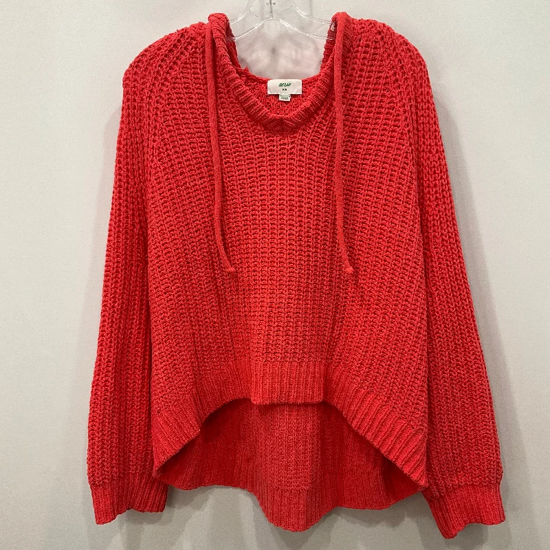 Sweater By Aerie In Red, Size: M Polished Men's Satin