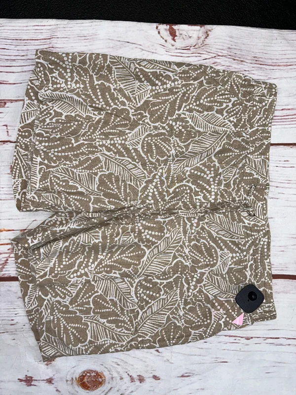Shorts By Talbots O In Khaki, Size: 12 Laid