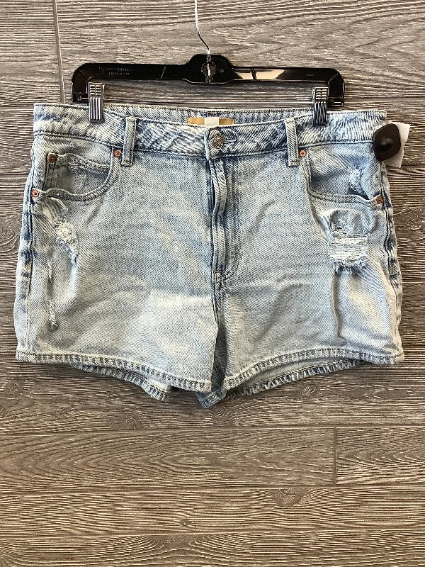 Shorts By Clothes Mentor In Blue Denim, Size: 16 Bohemian Men's Free