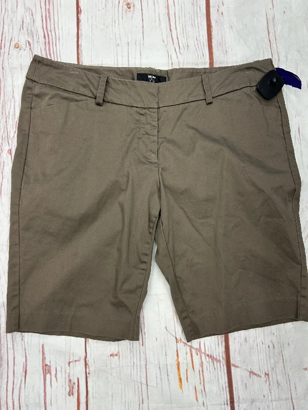 Shorts By Mossimo In Brown, Size: 14 Unique Men's Upcycled
