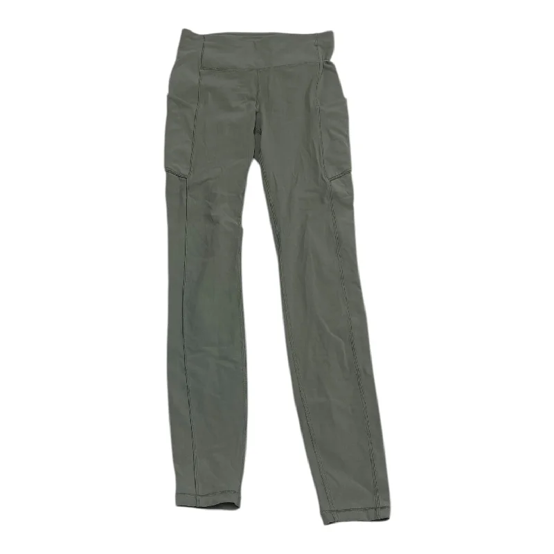 Athletic Leggings By Lululemon In Green, Size: 4 Refined Men's Hand