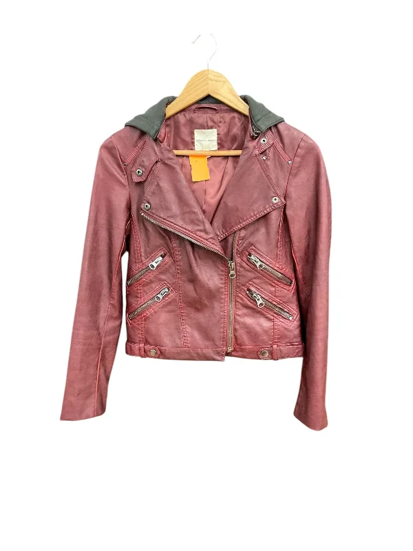 Jacket Moto By Silence And Noise  Size: Xs Luxurious Men's High