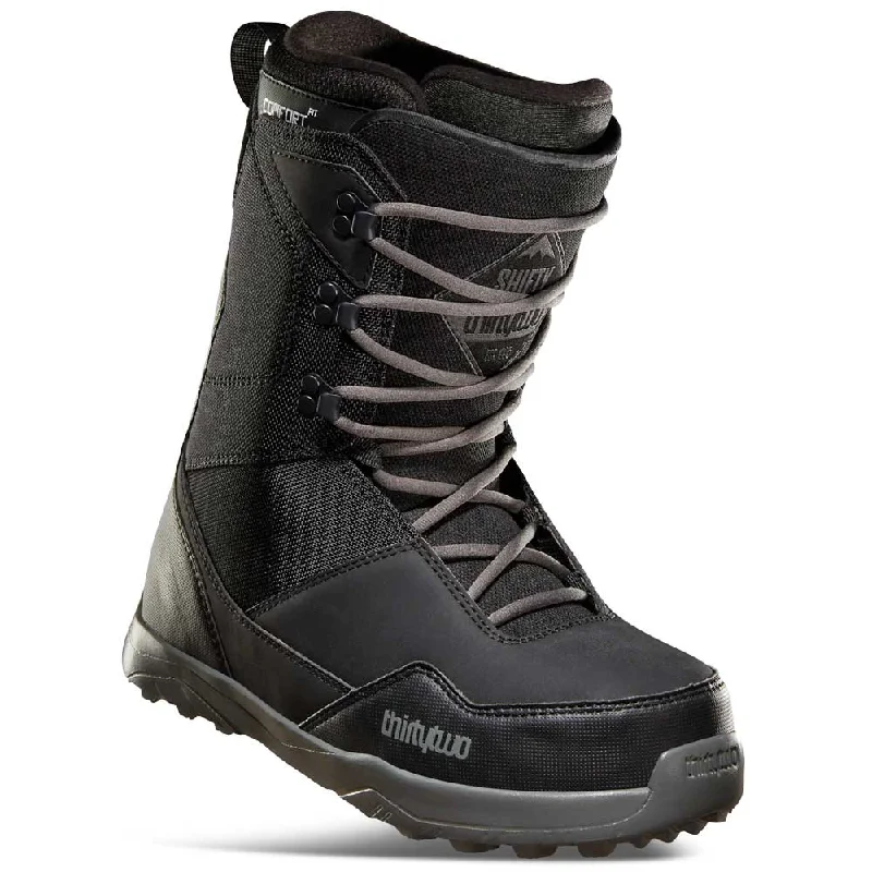 ThirtyTwo Men's Shifty Lace Up Snowboard Boots - 2024 Black Elegant Men's Cashmere