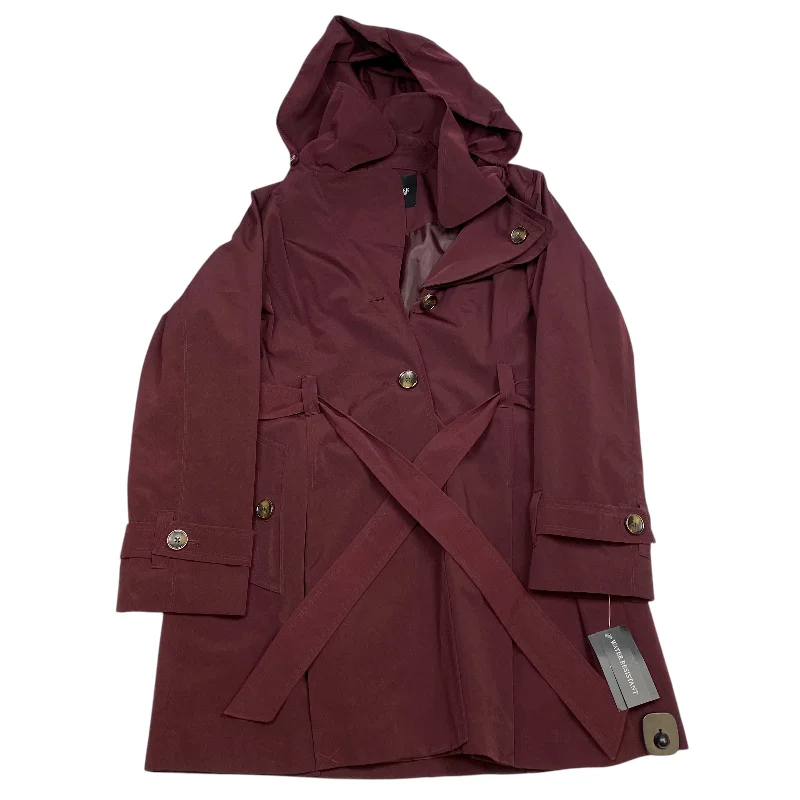 Coat Peacoat By London Fog In Red, Size: Xl Bold Men's Animal