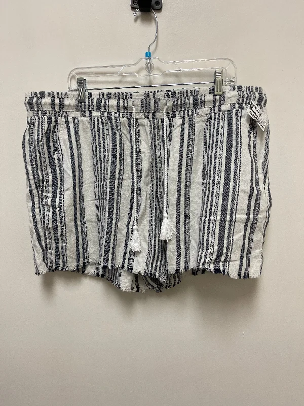 Shorts By Time And Tru In Striped Pattern, Size: 14 Bold Men's Animal