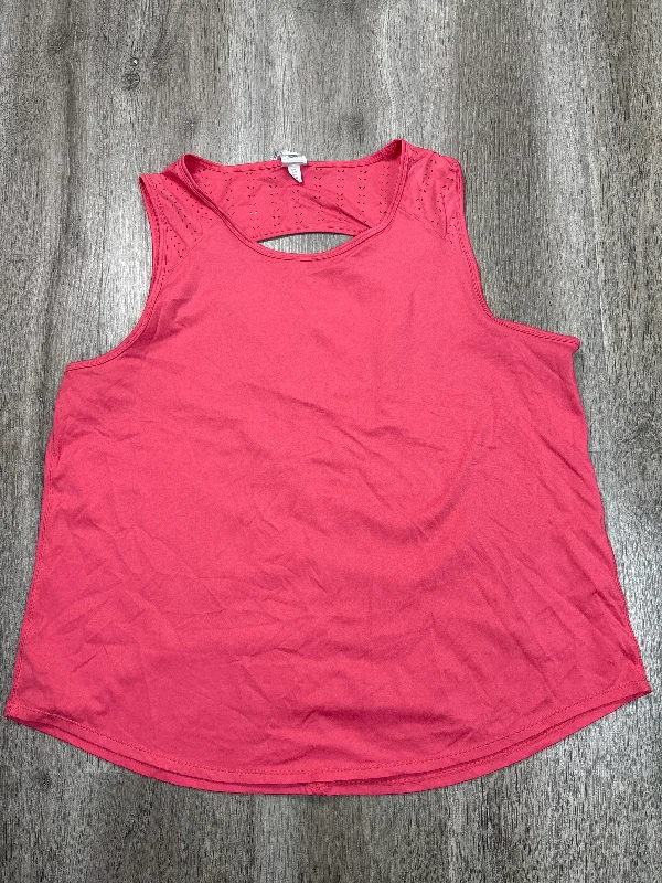 Athletic Top Short Sleeve By Members Mark In Pink, Size: Xl Refined Men's Hand