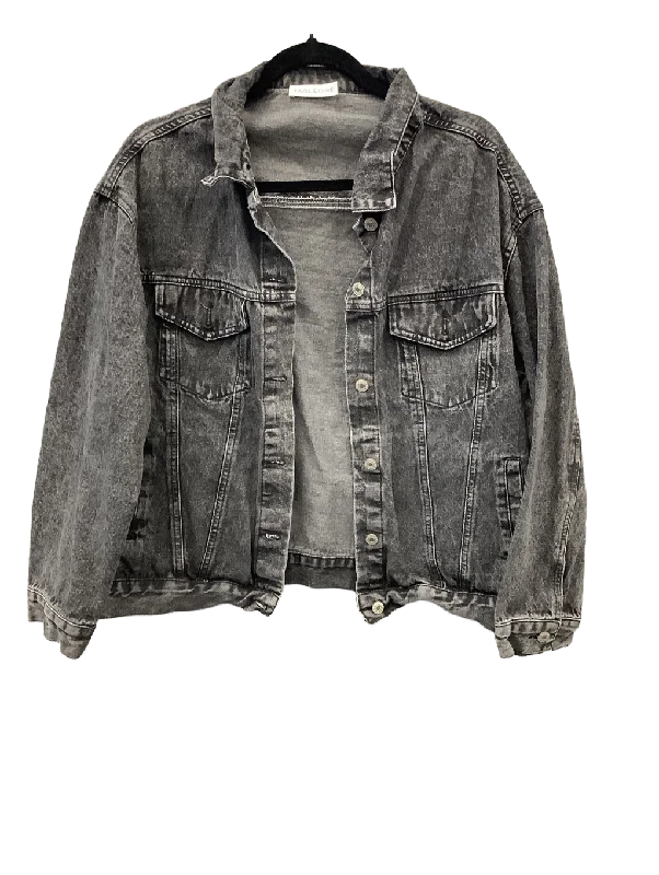Jacket Denim By Hazel And Olive  Size: L Stylish Men's Neon