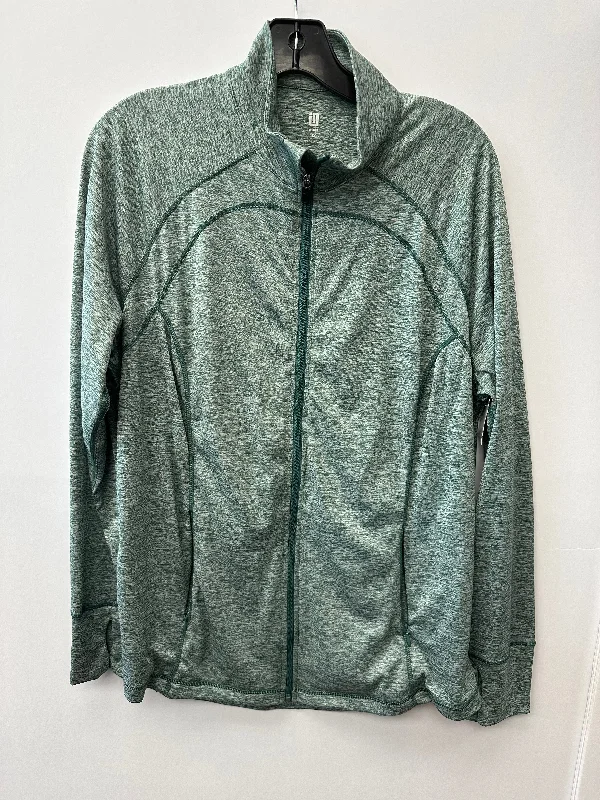 Athletic Jacket By Ideology  Size: 1x Cool Men's Distressed