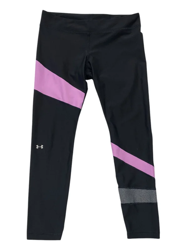 Athletic Leggings By Under Armour In Black, Size:Xl Modern Men's Geometric