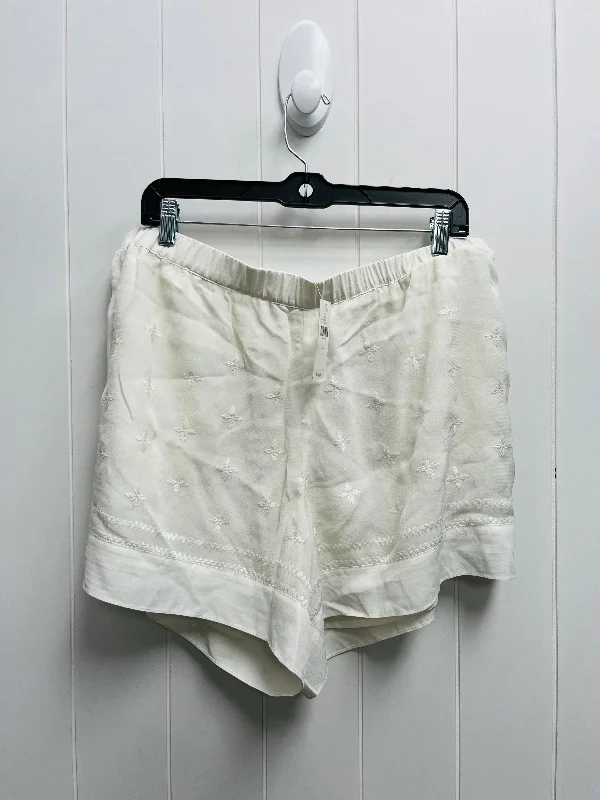 Shorts By Elevenses In White, Size: L Laid