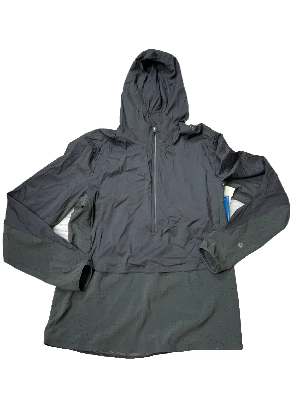 Athletic Jacket By Lululemon In Grey, Size: S Luxurious Men's High