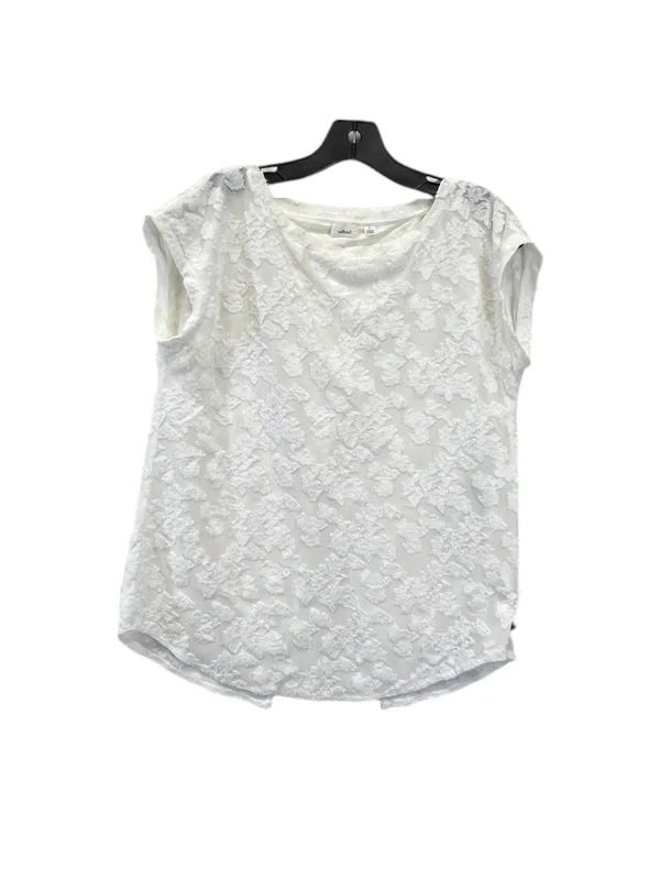 Top Short Sleeve Designer By Wilfred In White, Size: S Artistic Men's Hand