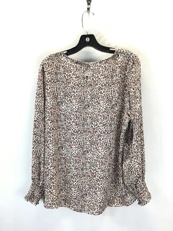 Top Long Sleeve By Adrianna Papell  Size: L Refined Men's Classic 
