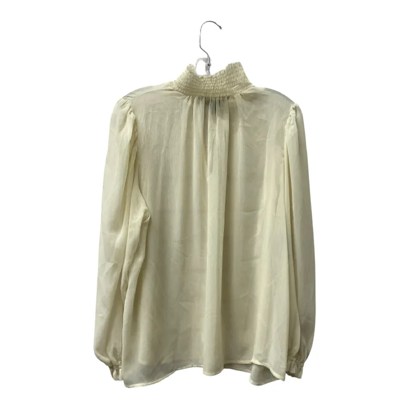 Top Ls By Banana Republic In Cream, Size:Xl Casual Men's Japanese 