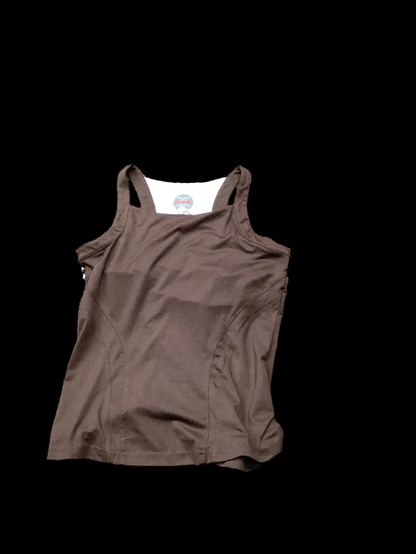 Brown Athletic Tank Top Bolle, Size M Luxurious Men's High