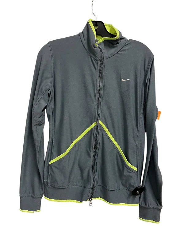 Athletic Jacket By Nike Apparel In Grey, Size: M Classic Men's Pin