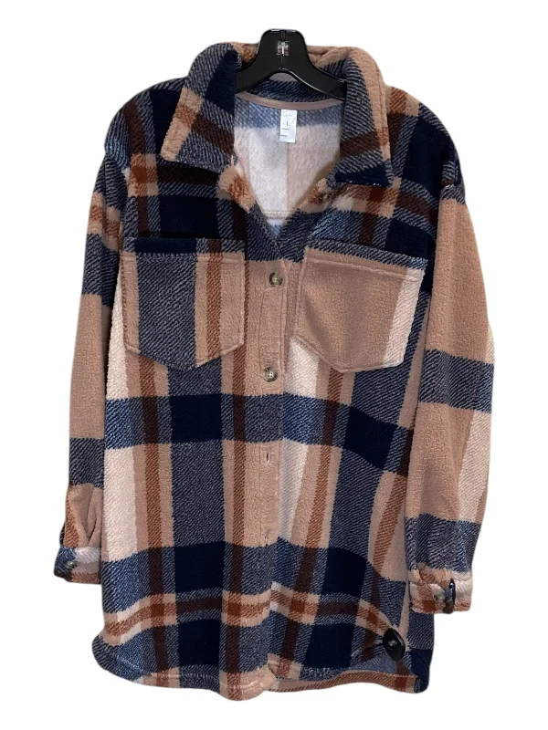 Jacket Shirt By Just Be  Size: L Youthful Men's Pop