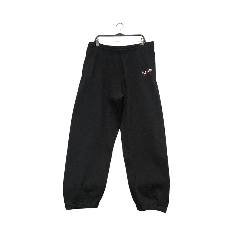 Supreme/Jordan/Pants/L/Cotton/BLK/ Luxurious Men's High