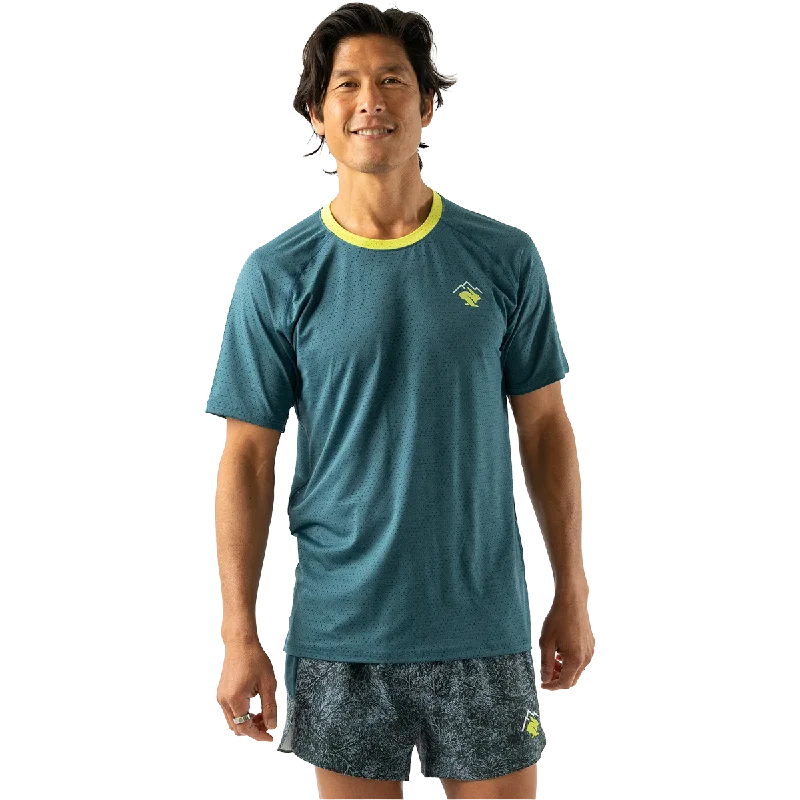 Men's EZ Tee Perf Short Sleeve Trail Traditional Men's Wool
