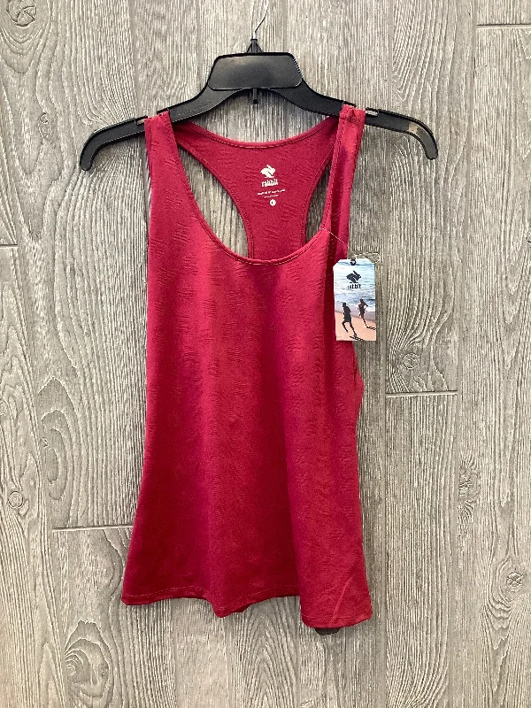 Red Athletic Tank Top Rabbit, Size Xl Artistic Men's Hand