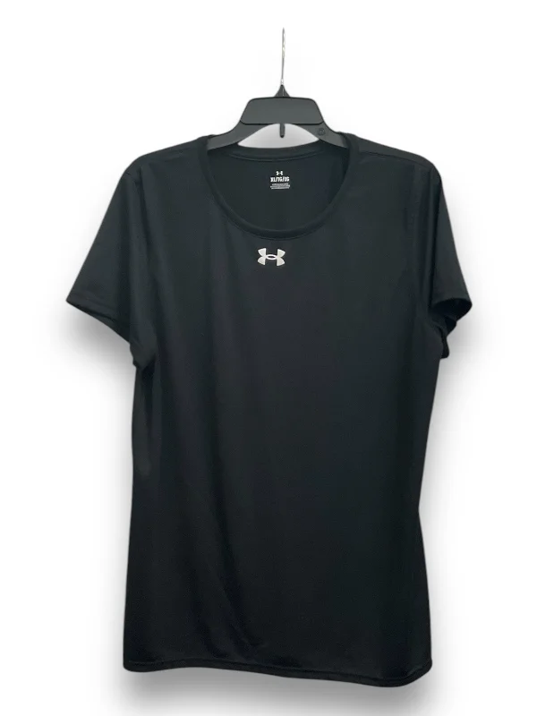 Athletic Top Short Sleeve By Under Armour In Black, Size: Xl Refined Men's Velvet