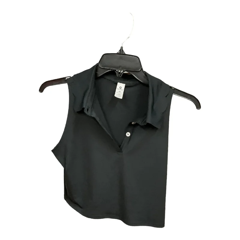 Black Athletic Tank Top 90 Degrees By Reflex, Size M Sophisticated Men's 