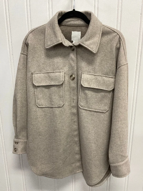 Coat Peacoat By H&m In Grey, Size: S British Gentleman Style