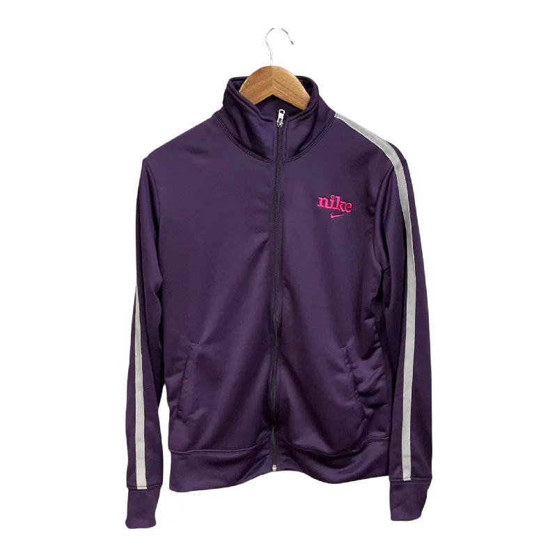 Athletic Jacket By Nike In Purple, Size: Xl British Gentleman Style