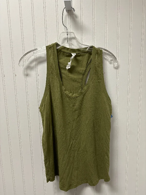 Athletic Tank Top By Lululemon In Green, Size: S Gym