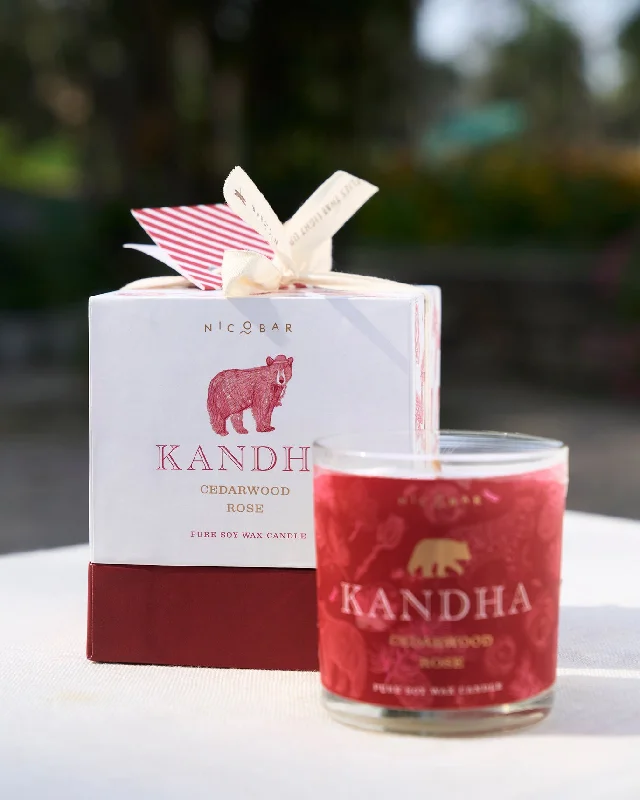Kandha Candle Cedarwood - Rose Unique Men's Patch
