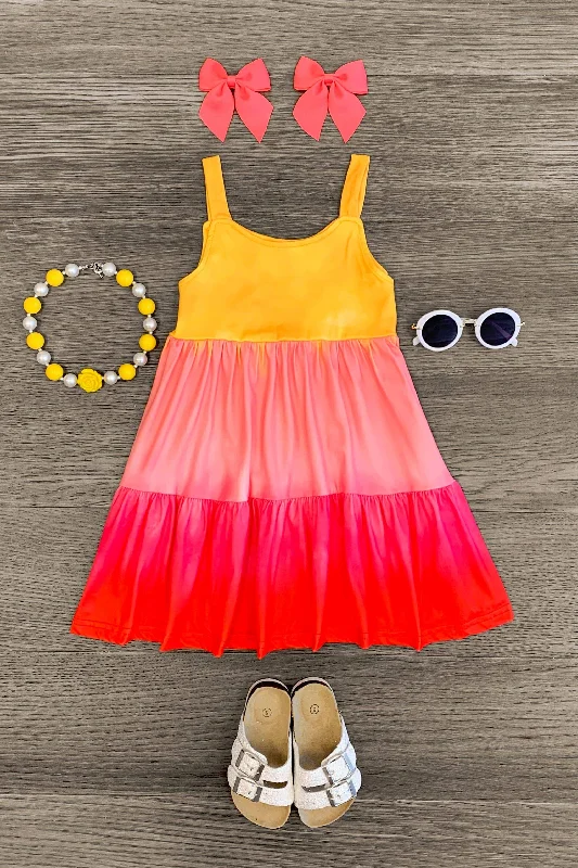Pink Lemonade Colorblock Dress Dynamic Men's Glow