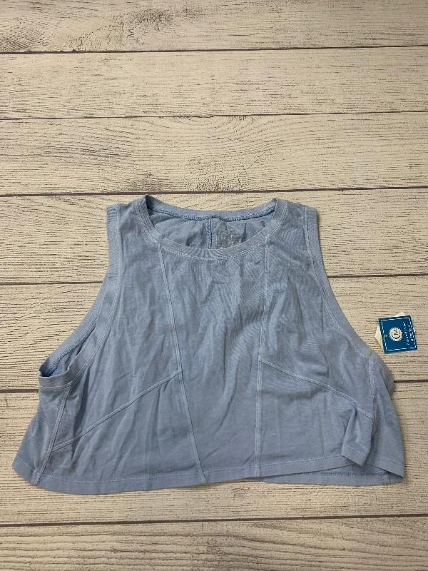 Blue Athletic Tank Top Aerie, Size Xl Vacation